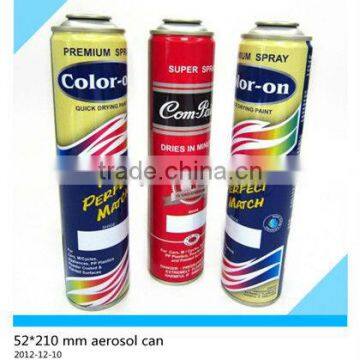 aerosol tin spray can 52*161mm spray paint can