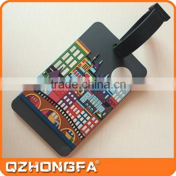 Hot Sales 3D Personalized Sample Luggage Tag