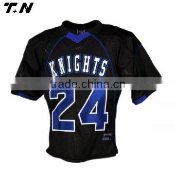 Top Quality Custom Reversible Lacrosse Uniform With Tackle Twill Numbers photo-6