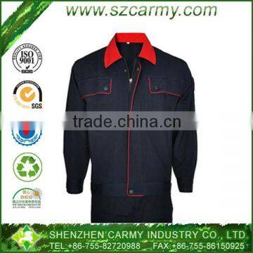 100% Cotton Navy & Red Workshop/ Maintainer/ Motor Repair Worker Working uniform for Both Men and Women