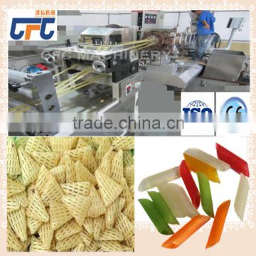 3D frying bugle pellet snacks machine