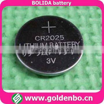 CR2025 button cell for led light