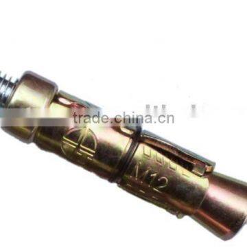 zinc plated stel sleeve anchor bolt