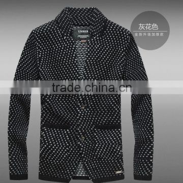 2016 Mens wool rich cardigan