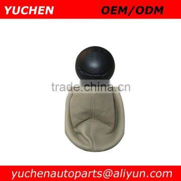 YUCHEN Car Shift Gear Knob With Gaitor For Volkswagen VW Touran Caddy 2003-2011 OEM 1T0711113N/1T0711456