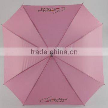 23"*8K xiamen electroplated frame square garden umbrella