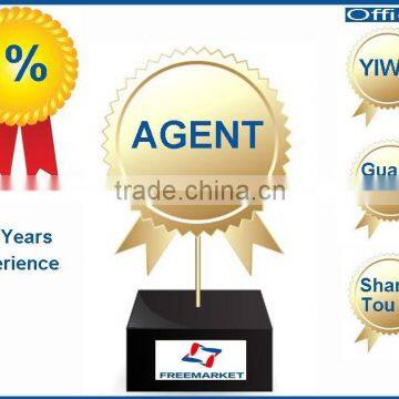 10 years 1% commission China Yiwu agent