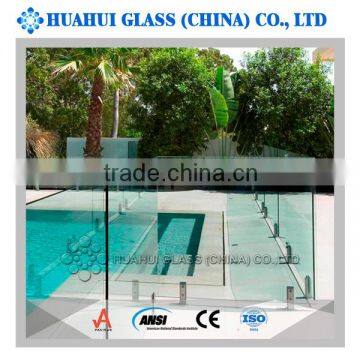 Australia AS/NZS 2208 Standard Tempered Glass Swimming Pool Safety Fencing