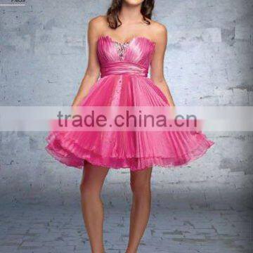 2012 New Arrived Gorgeous Cheaper Stomacher Neck Evening Dress DEP-026