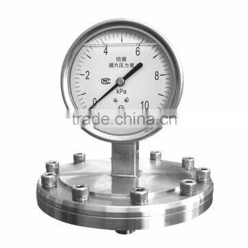 hot sale all stainless steel 316 diaphragm fuel pressure gauge made in ningbo china