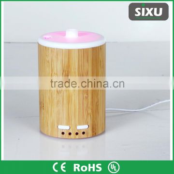 Manual Humidity Control and Portable Installation Bamboo Essential Oil Diffuser