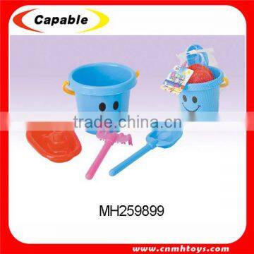 Plastic Summer Toy Beach Bucket With Accessory Set Supplier's Choice