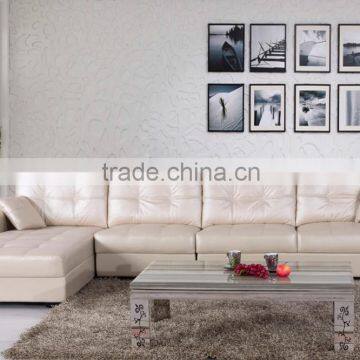 Home Livingroom Leather Sofa Set Furniture 8045
