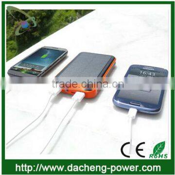 Cheap solar mobile phone charger for Ipad Samsung 10000mAH