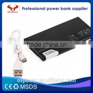 2016 Professional Factory Hot Sell Fast Charging High Capacity 4000mah Universal Portable and Slim Usb Charger Power Bank