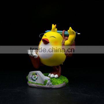 Factory Cartoon Christams Ornaments Chicken Animal Statue