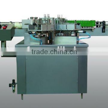 Automatic bottle filling capping and labeling machine