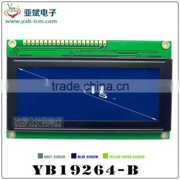 LCD Module Display Screen LCM 19264 192X64 Graphic 192*64 KS0107/S6B0107/SBN6400 or EQV