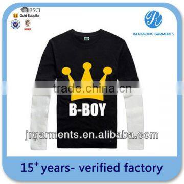 Wholesale Children's Crewneck French terry Sweatshirts without hood for unisex