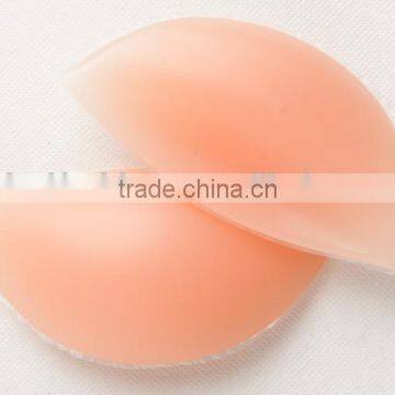 Ideal Fashions Swimsuit Silicone Padding Insert Swimwear Silicone Inserts Swimsuit Insert Pad "ox Horn" Shape Nude Silicone Bra photo-2