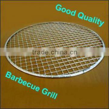 round gas grill