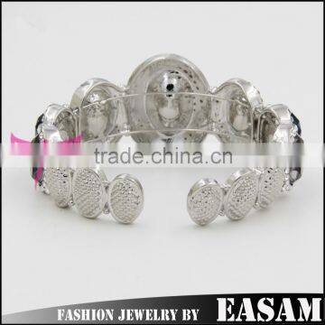 Easam Latest Wholesale Price Alloy Crystal Infinity Bracelet photo-3