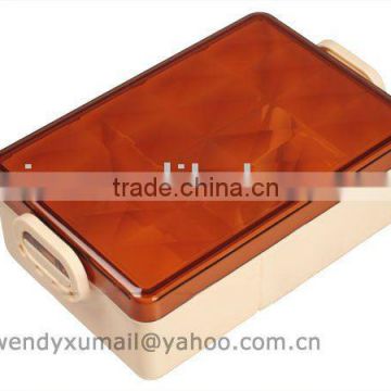 Monolayer Plastic Lunch Box/Rectangle Box/Keep Fresh box