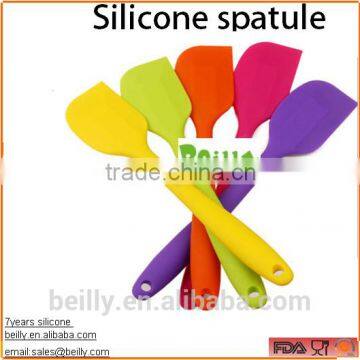 Heat Resistant Silicone Cream Butter Spatula Mixing Batter Scraper Baking Tools photo-3