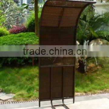 outdoor parasol / Wicker rattan screen outdoor garden furniture parasol