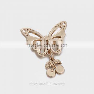 Custom Fashion Clothing Labels Handbag Metal Logo Plate photo-2