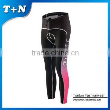 windproof fashion custom sublimation cycling pants