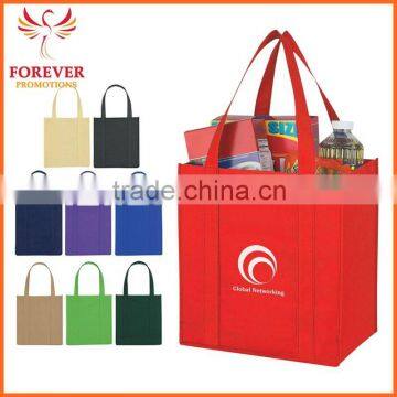 Wholesale Non-woven Shopper Tote Avanue 12" Water Resistant Non-woven Shopper Tote Bag