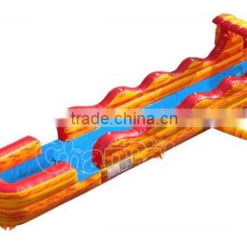 Volcano Inflatable Slip n Slide, Inflatable Water Slip n Slide with Pool