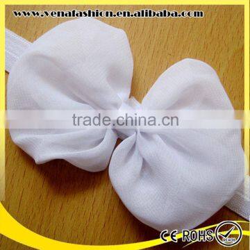 Mix Colors Chiffon Bowknot Top Baby Headband Wholesale Supplier's Choice photo-3
