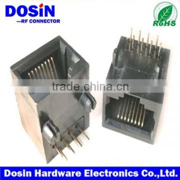 quality supplier RJ45 connector, modular jack connector for PCB mount