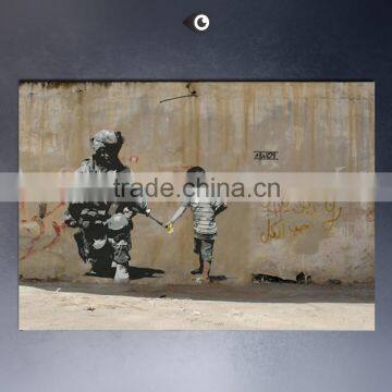Import Wall Sticker of Tree and Banksy Art