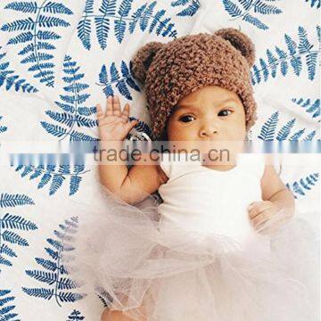 100% Organic Cotton Soft Baby Swaddle Newborn Baby Muslin Blanket Quality Choice photo-5