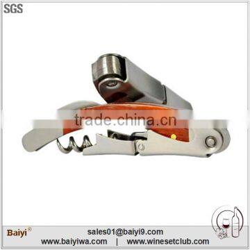 Wholesale Waiters Red Wooden Wine Corkscrew With Top Quality