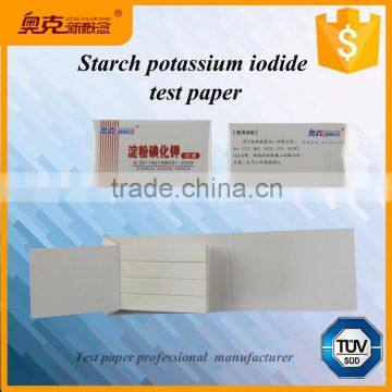 Factory production and sales Starch potassium iodide test paper / strips / kits