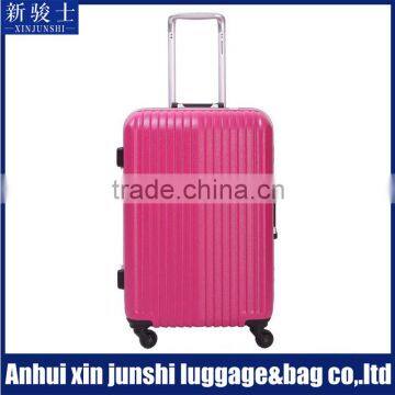 Elegant Colorful Mat Surface ABS PC Travel Luggage Set 20" 24" 28"