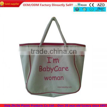 Printed promotional rope handle shopping bag