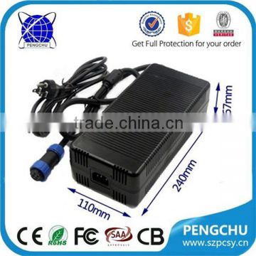 Outdoor high efficient plastic Shell CE Rohs AC220V to DC 12V 23A power supply