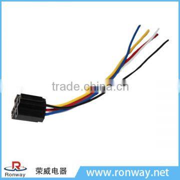 Ronway Factory Offer Cheap Price Automative 5 Pin 4 Pin High Quality Relay Socket photo-2