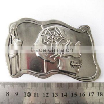 Decorative skull and crossbones alloy jewelry accessories zinc alloy belt buckle