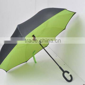 C handle inverted umbrella for customize
