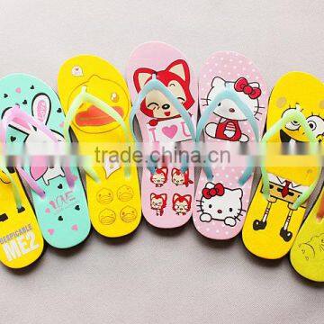 2015cheap cartoon animal women shoes PE sloe slippers and sandal outdoor flip flop shoes for women