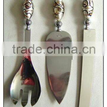hand made glass butter knife for daily arts