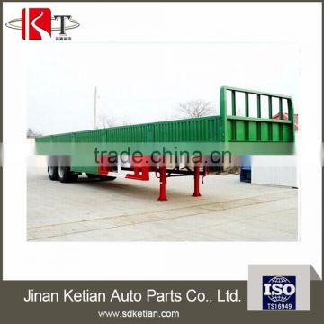 13T or 16T side wall cargo semi trailer with good price with 3 axles