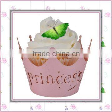 Beautiful wrapper baking paper cups for birthday party, candy/cake decoration paper wrapper cup