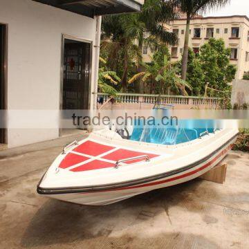 Motor Boat/ Fiberglass Transportation Boat/Water Taxi/520m Motor Boat/Fiberglass Boat photo-4
